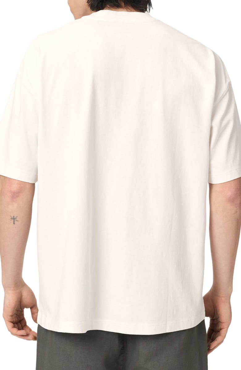 AllSaints Troppo Graphic T-Shirt, Alternate, color, Chalk White