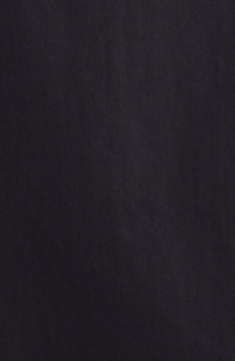 7 For All Mankind Slim Fit Stretch Poplin Button-Up Shirt, Alternate, color, Black