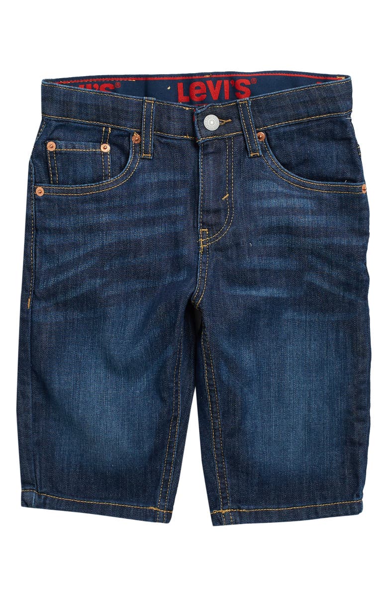Levi's <sup>®</sup> Kids' Performance Denim Shorts, Main, color,