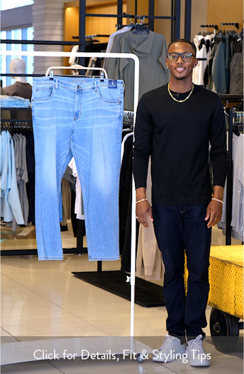 Indigo Palms<sup>™</sup> Straight Leg Jeans, sales video thumbnail
