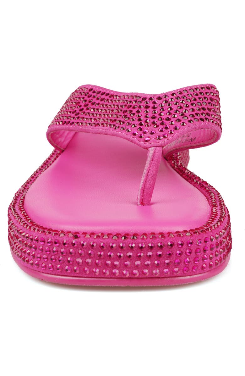 ZIGI Rosmery Platform Flip Flop, Alternate, color, Fuschia Suede