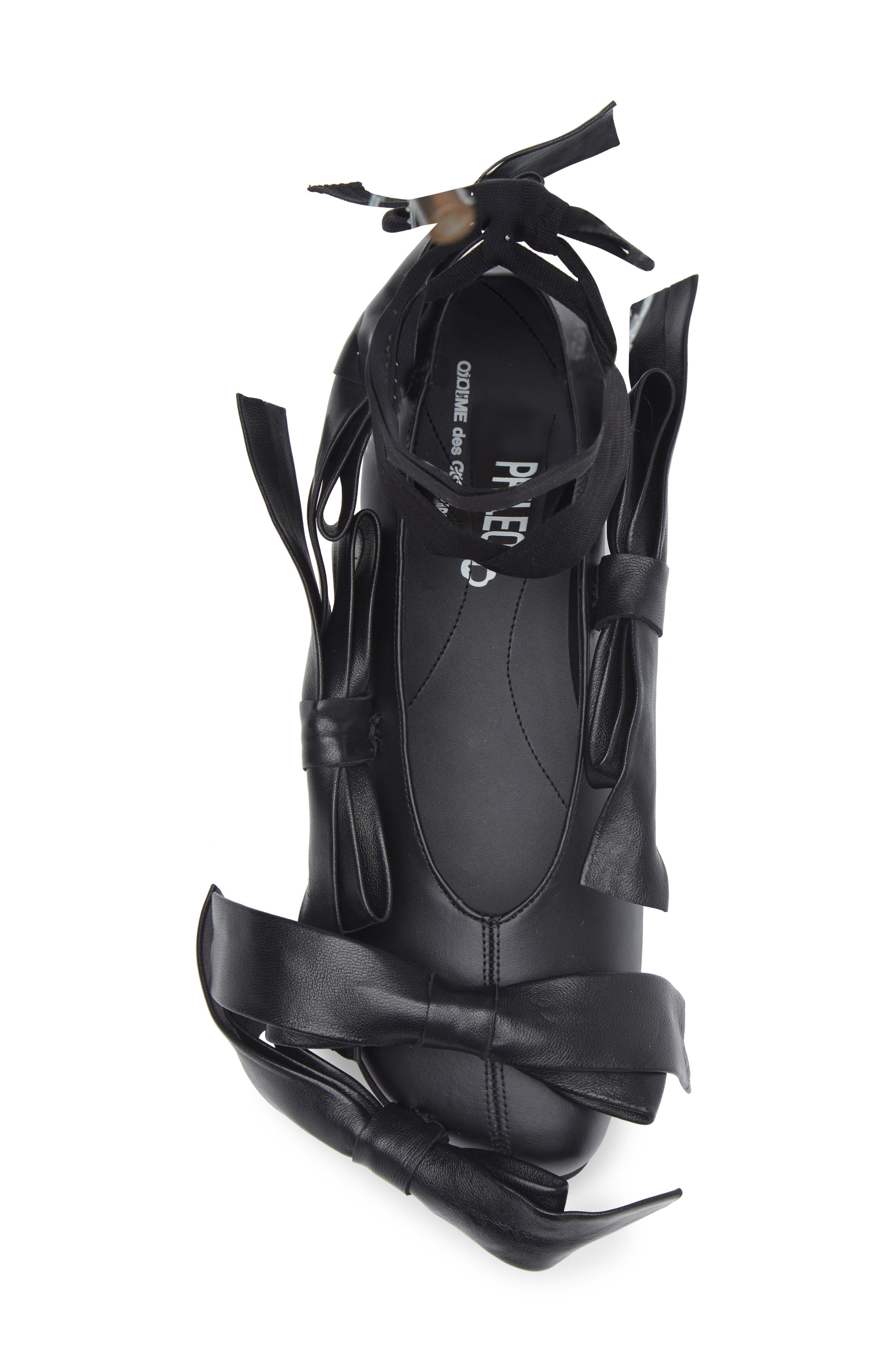 Comme des Garçons x Phileo Platform Ballet Flat, Alternate, color, Black