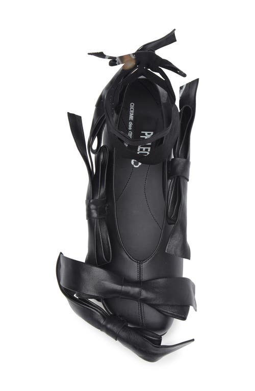 Comme Des Garçons X Phileo Platform Ballet Flat In Animal Print