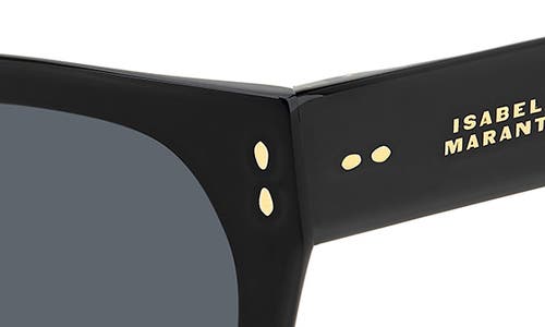 Isabel Marant 53mm Square Sunglasses In Black
