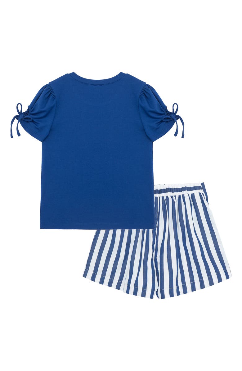 Habitual Kids Kids' Keyhole Top & Stripe Skort Set, Alternate, color, 