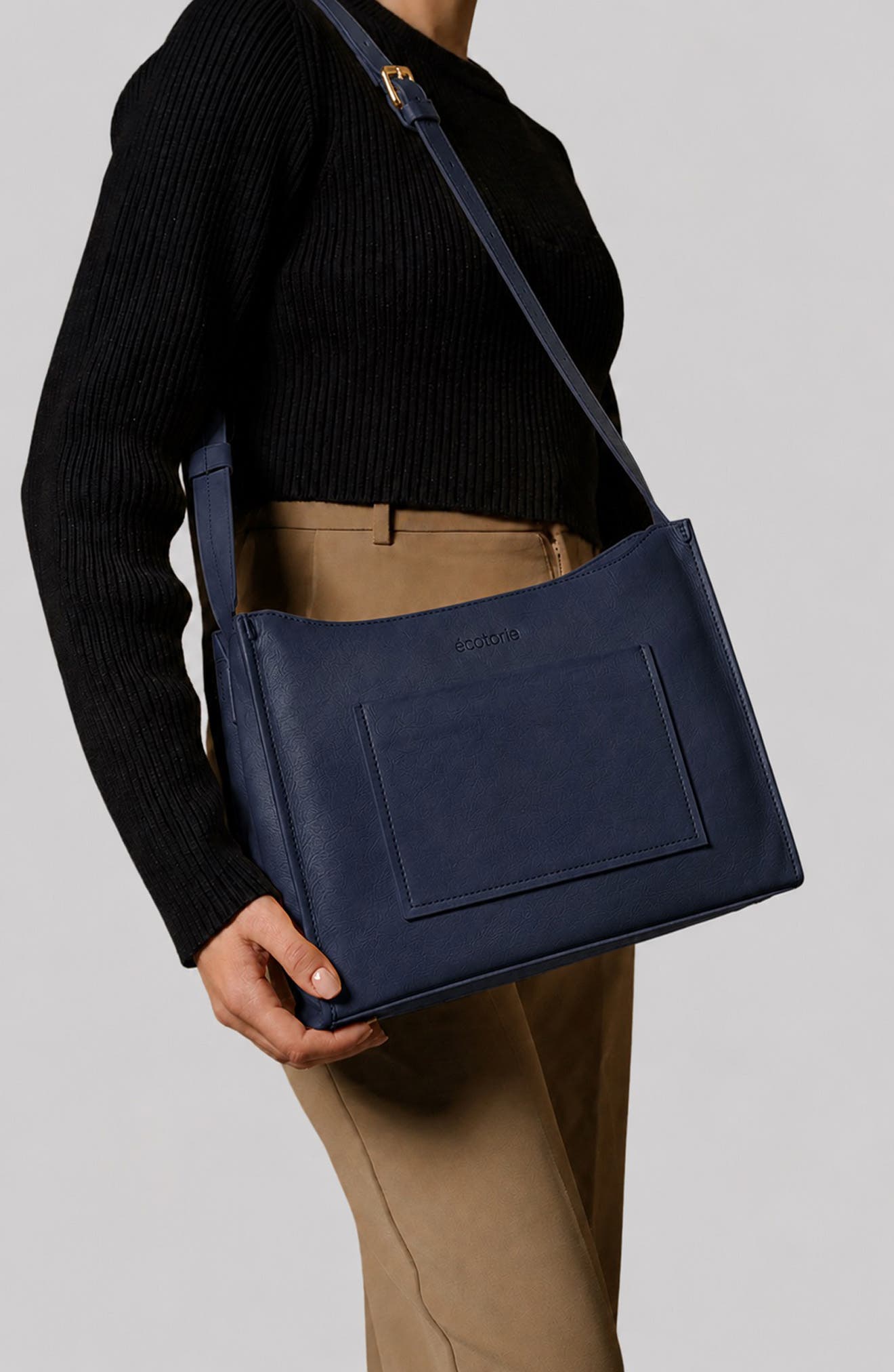 Brigitte Leather Crossbody Bag, Alternate, color, MIDNIGHT