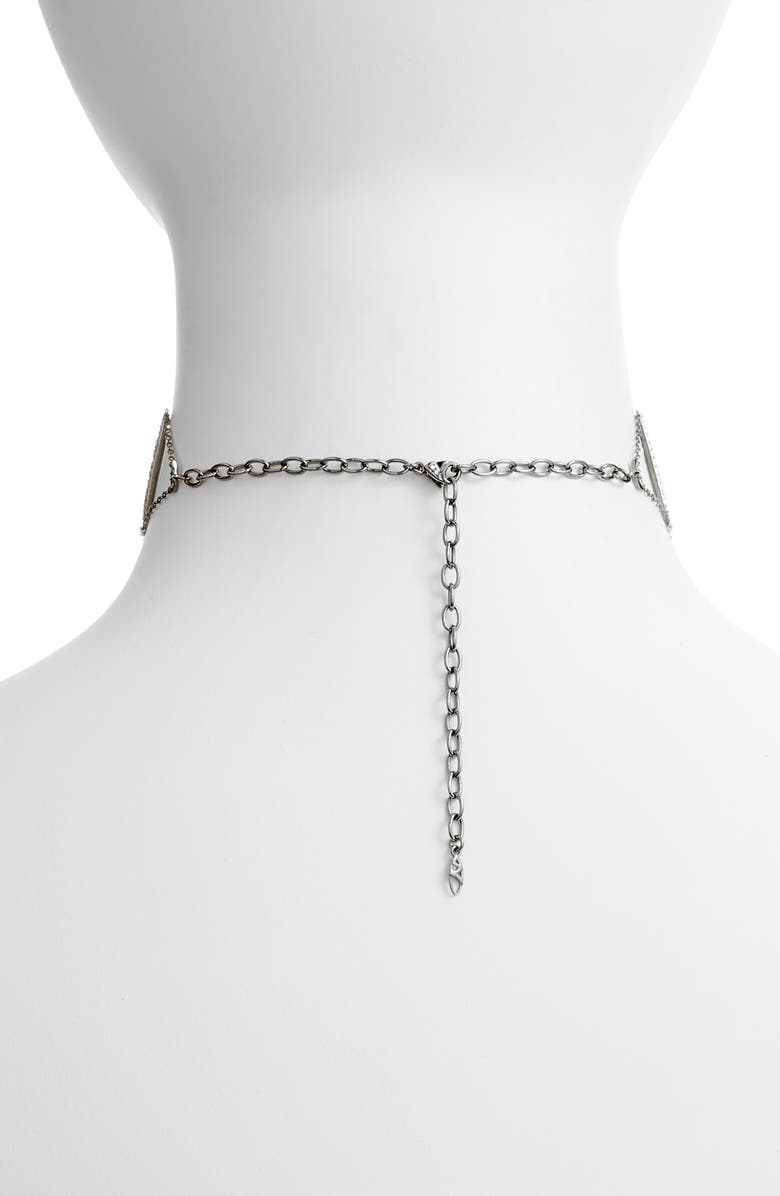 Nadri Kate Pavé Bar Choker, Alternate, color,