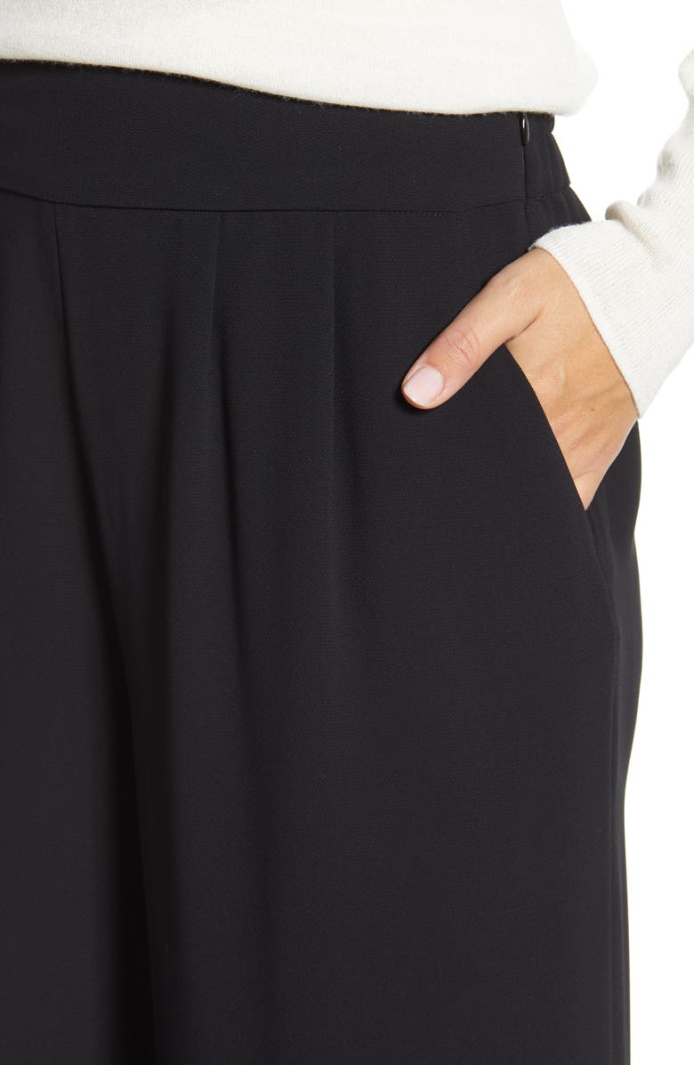 1.STATE Wide Leg Crepe Trousers, Alternate, color,