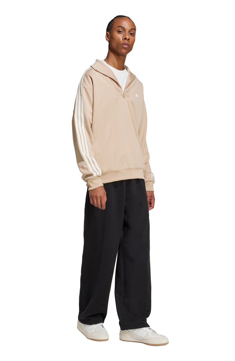 adidas Oversize Funnel Neck Quarter Zip Track Top | Nordstrom