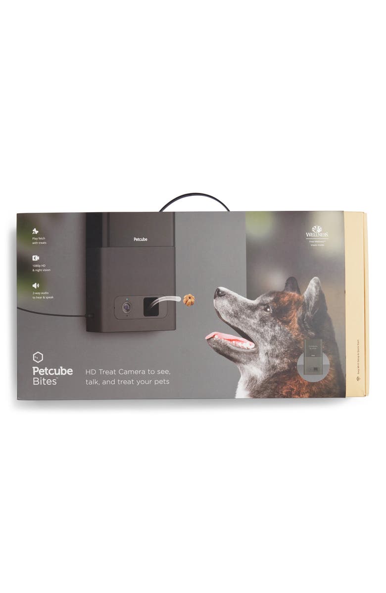 Petcube Bites Interactive HD Pet Camera with Treat Dispenser, Alternate, color, 