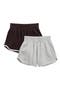 2-Pack Tulip Hem Shorts