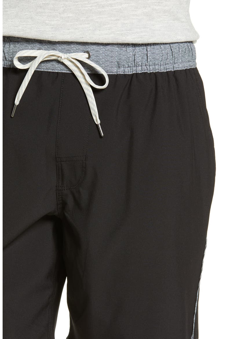 Trail Shorts, Alternate, color, BLACK