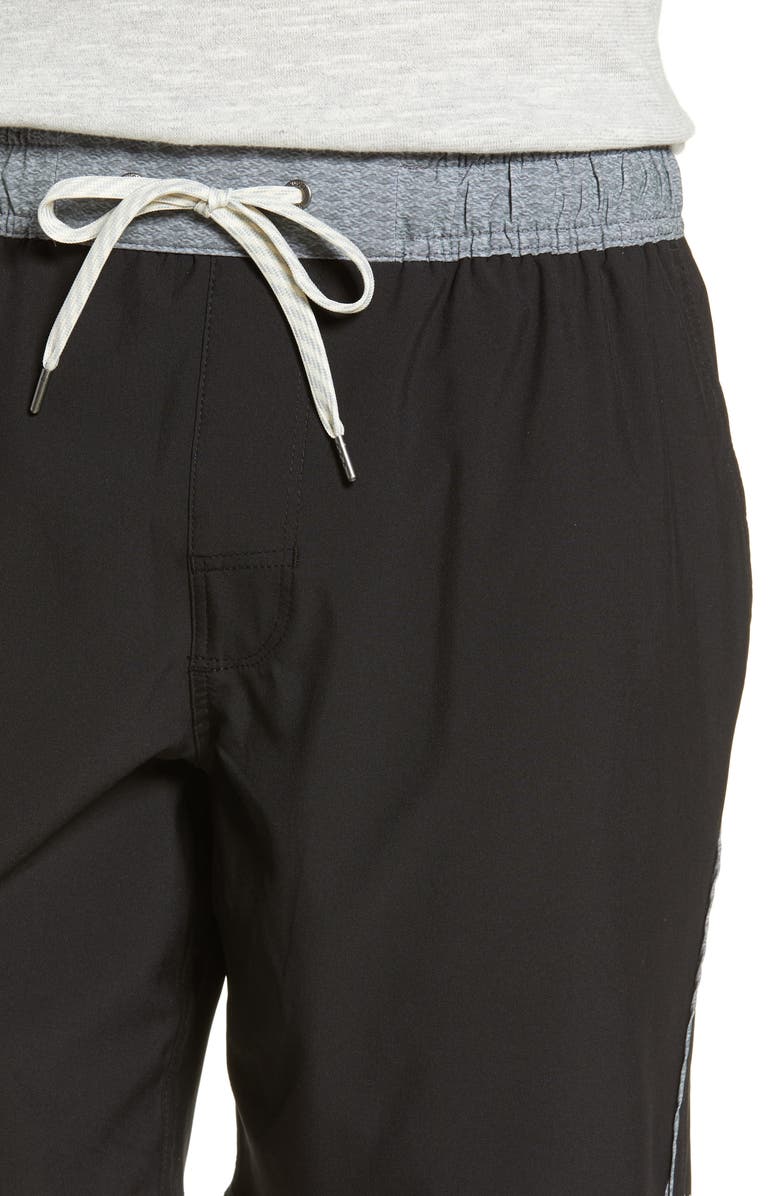 Vuori Trail Shorts, Alternate, color, Black