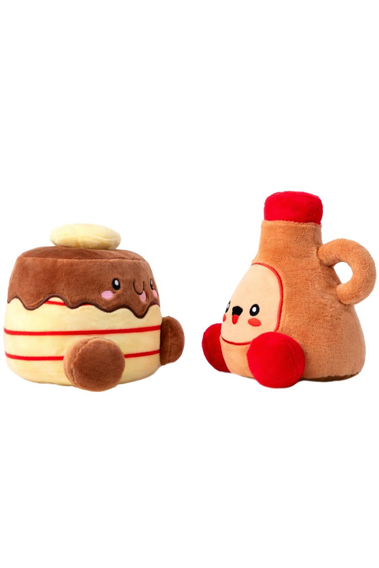 2 Pack Plush Dog Toys, Alternate, color, Multicolored