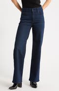 PAIGE Sasha High Waist Wide Leg Jeans