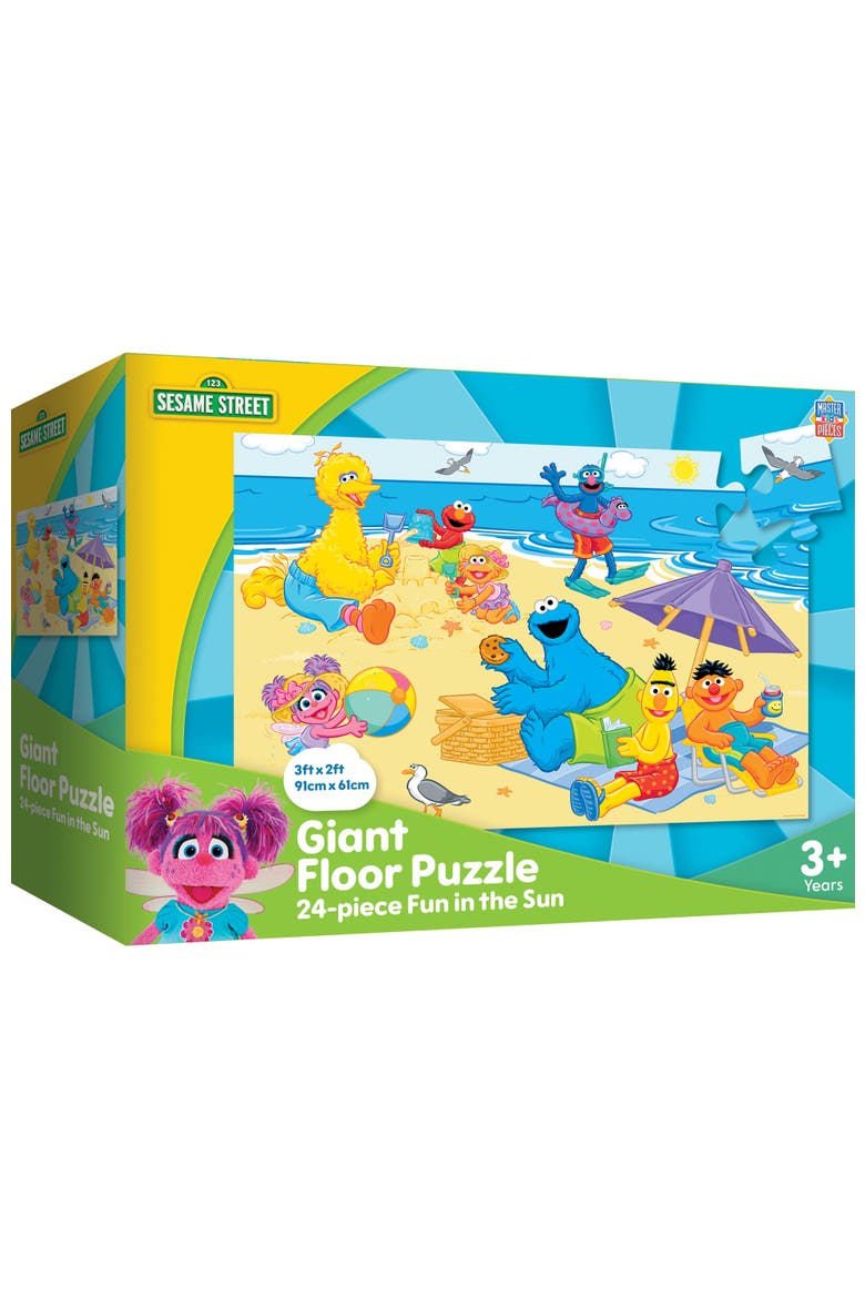 Fun in The Sun 24pc Floor Puzzle, Main, color, Multicolor