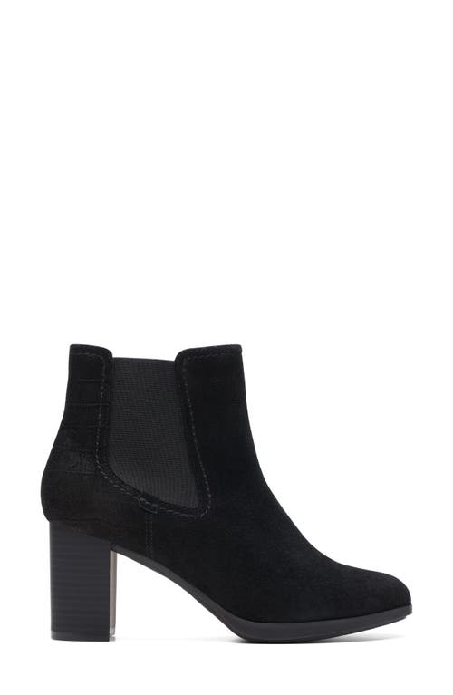 Clarks ® Bayla Rose Chelsea Boot In Black