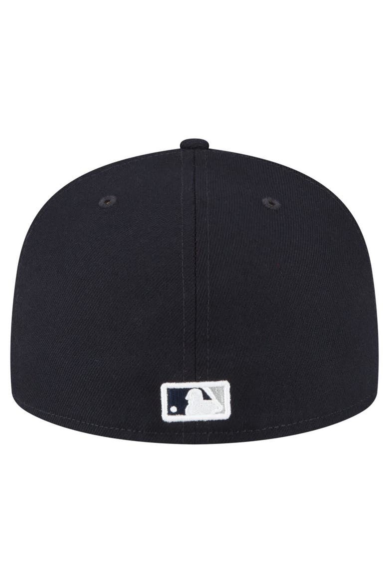 Men's New Era CC Sabathia Navy New York Yankees 2025 National Baseball Hall of Fame 59FIFTY Fitted Hat, Alternate, color, Navy