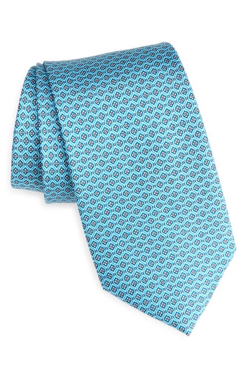 Floral Silk Tie