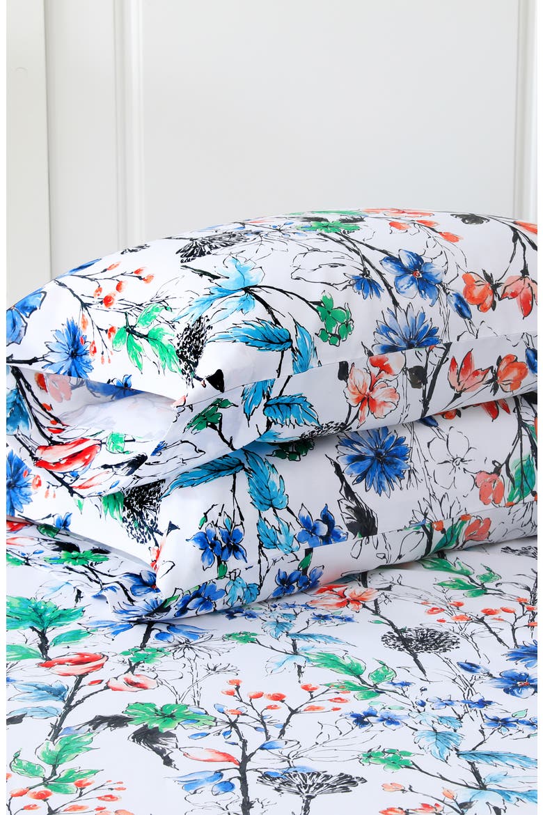 Serena Sheet Set, Alternate, color, CHLOE GREEN