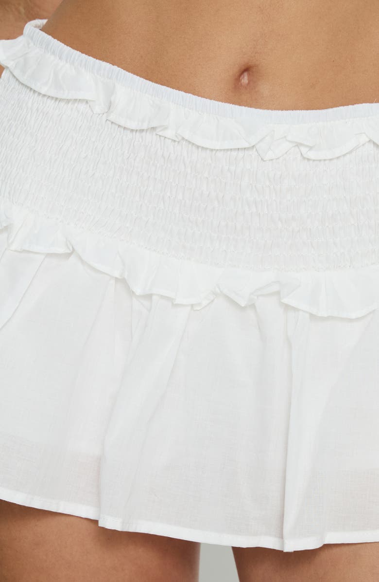 Princess Polly Corabel Smocked Waist Miniskort, Alternate, color,