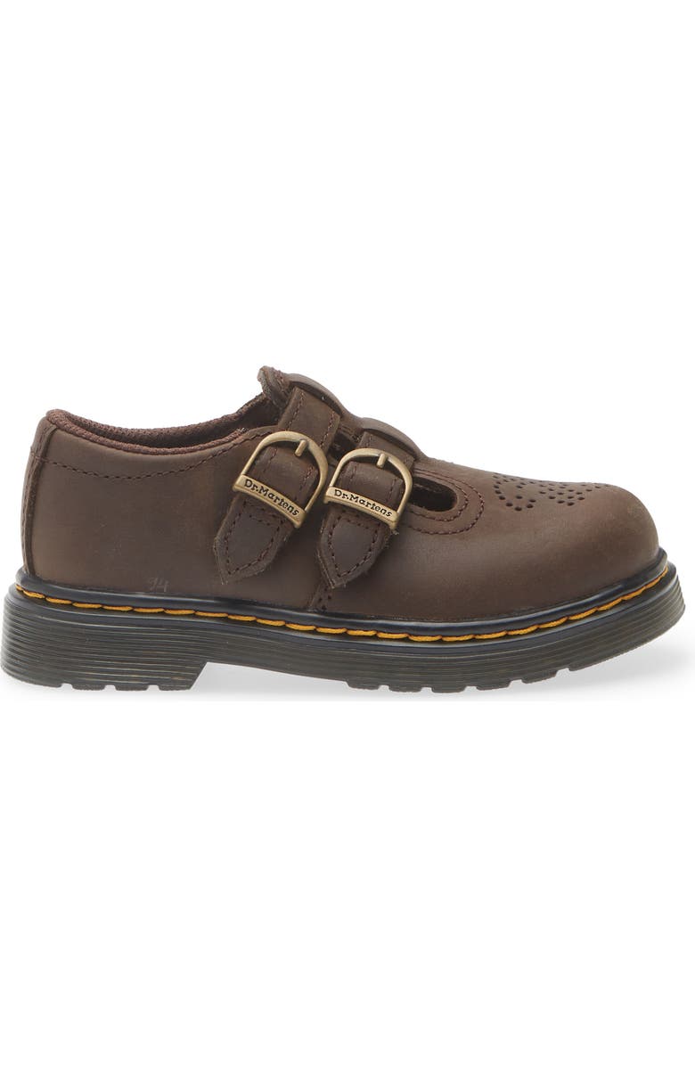 Dr. Martens Kids' 8065 Mary Jane Shoe, Alternate, color, Dark Brown