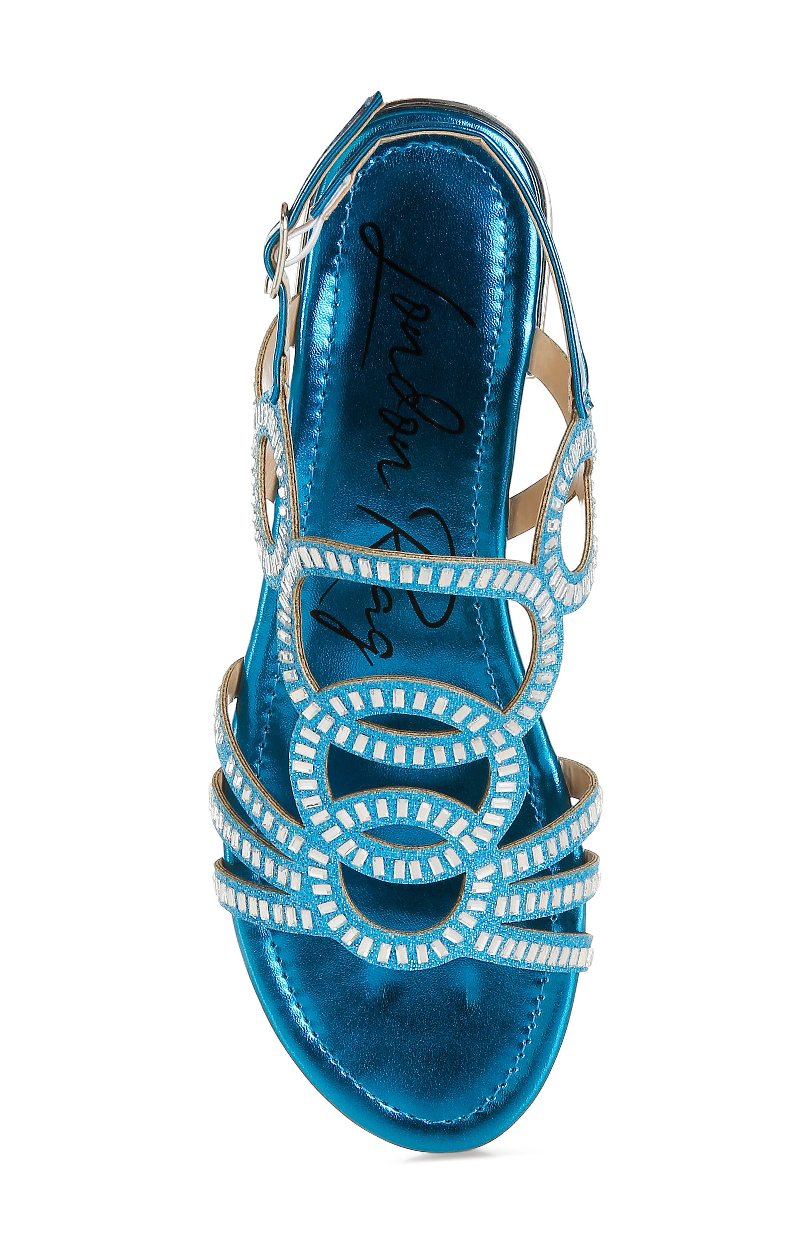 LONDON RAG Jisters Sandal, Alternate, color, Denim Blue
