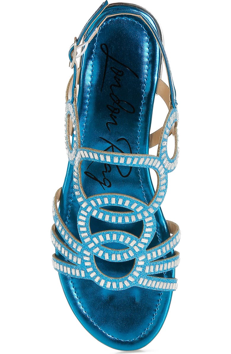 LONDON RAG Jisters Sandal, Alternate, color, Denim Blue