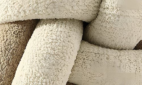 Sunday Citizen Knot Snug Accent Pillow In Neutral