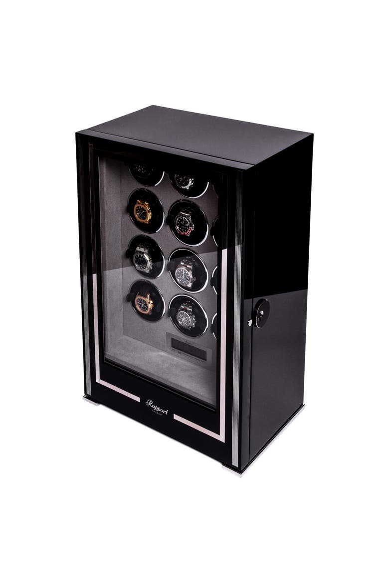 PARAMOUNT TWELVE WATCH WINDER, Alternate, color, Ebony
