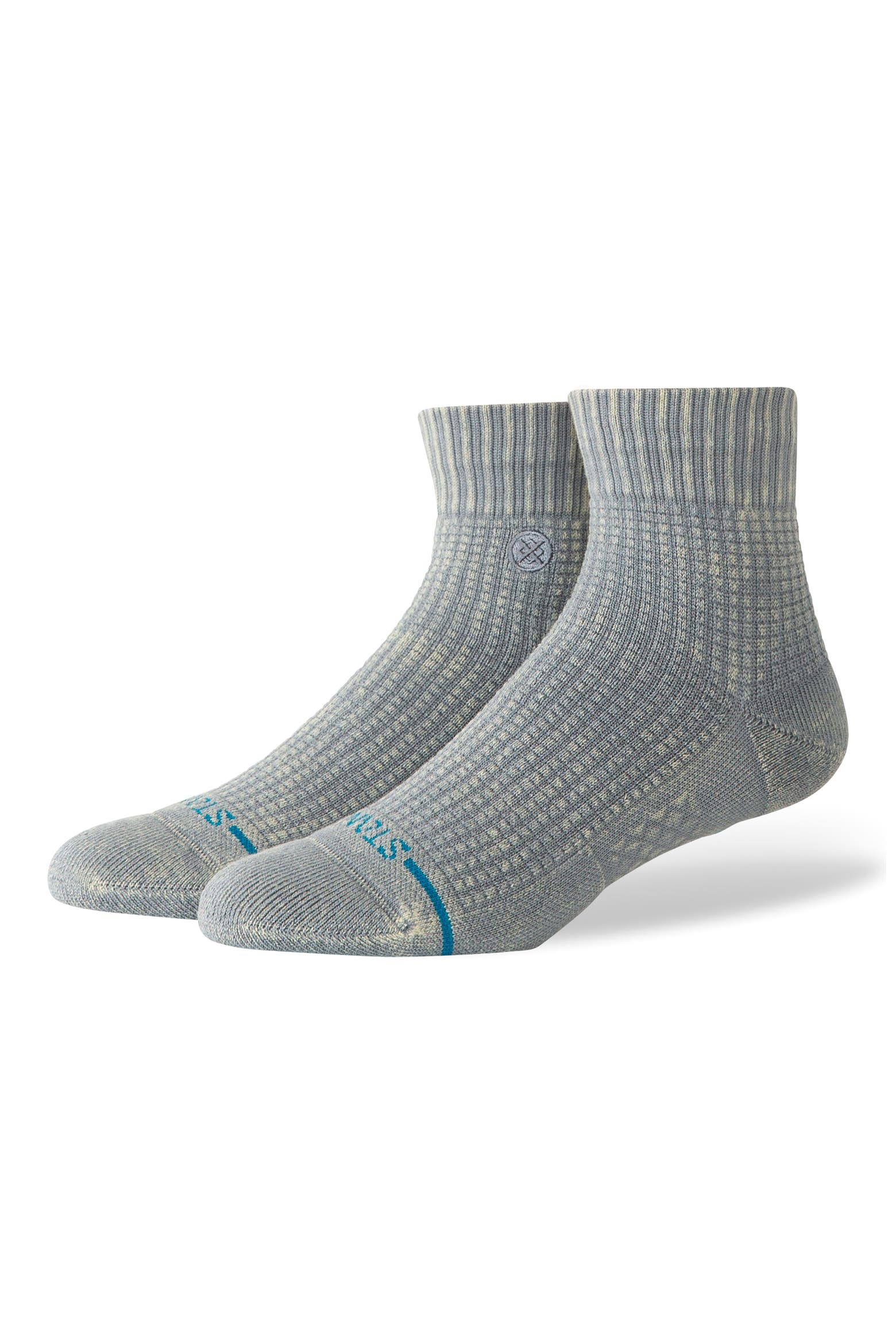 Person Solid Color Stance Solid Waffle Quarter Socks (Women) | Nordstrom