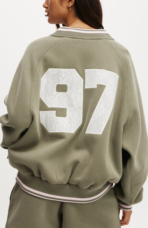 Cotton On Body Active Plush Zip Through Bomber
