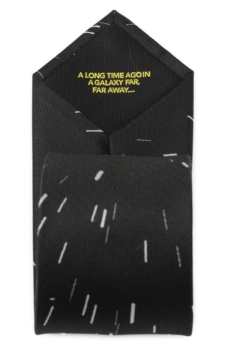 Cufflinks, Inc. Star Wars<sup>™</sup> Hyperspace Silk Blend Tie, Alternate, color, Black