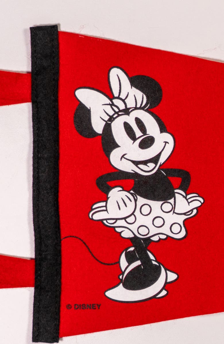 Oxford Pennant x Disney I Heart Minnie Felt Pennant Flag, Alternate, color, 