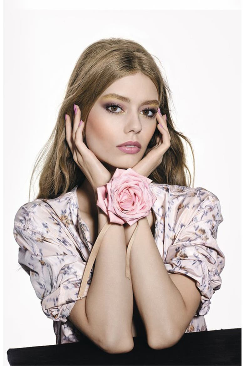 'Diorskin Nude Air - Glowing Gardens' Illuminating Powder, Alternate, color, 001 GLOWING PINK