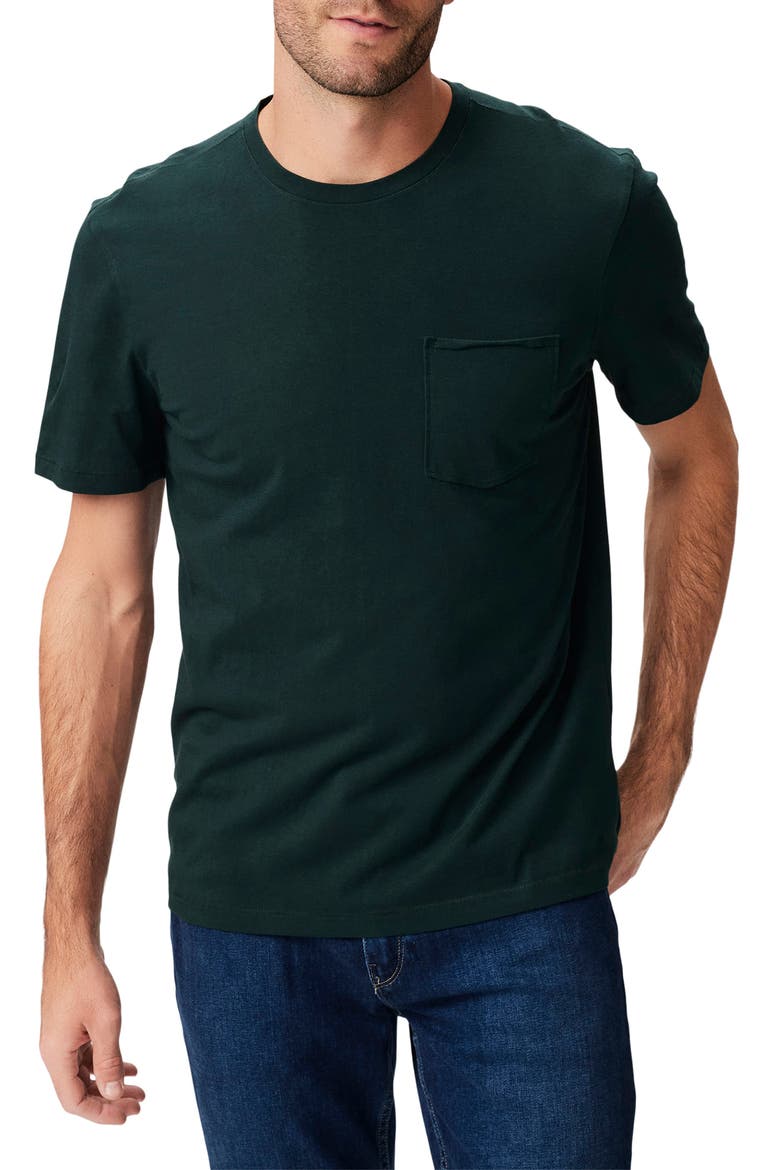 Ramirez Cotton Pocket T-Shirt, Main, color, FOREST EVENING