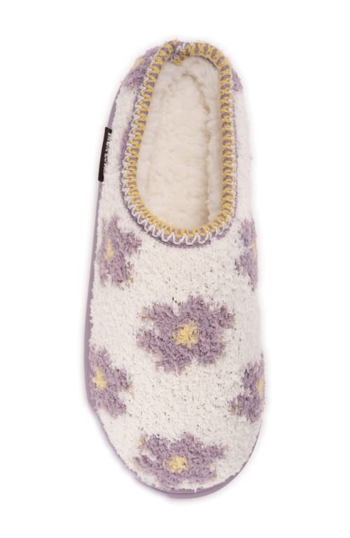 Muk Luks Janna Cozy Crew Faux Shearling Lined Clog