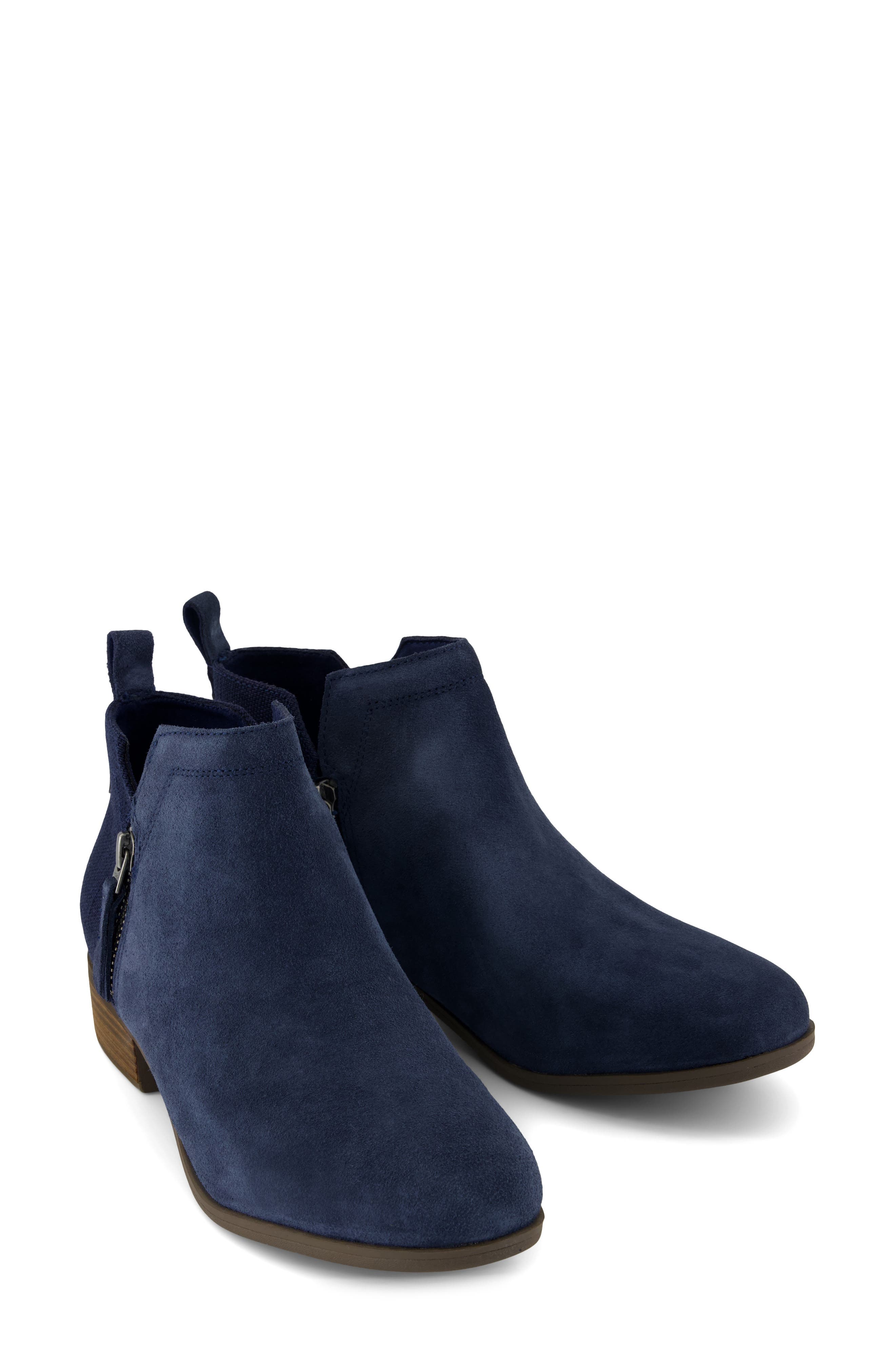 Dahlia Ankle Bootie, Alternate, color, NAVY