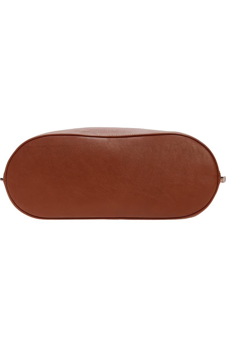Longchamp 3D Leather Hobo, Alternate, color, Cognac
