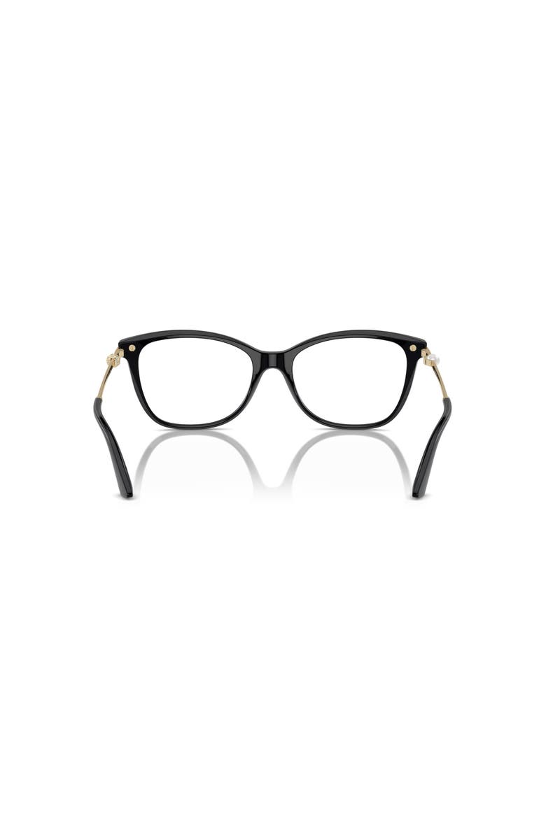 Jimmy Choo 54mm Rectangle optical glasses, Alternate, color, Black