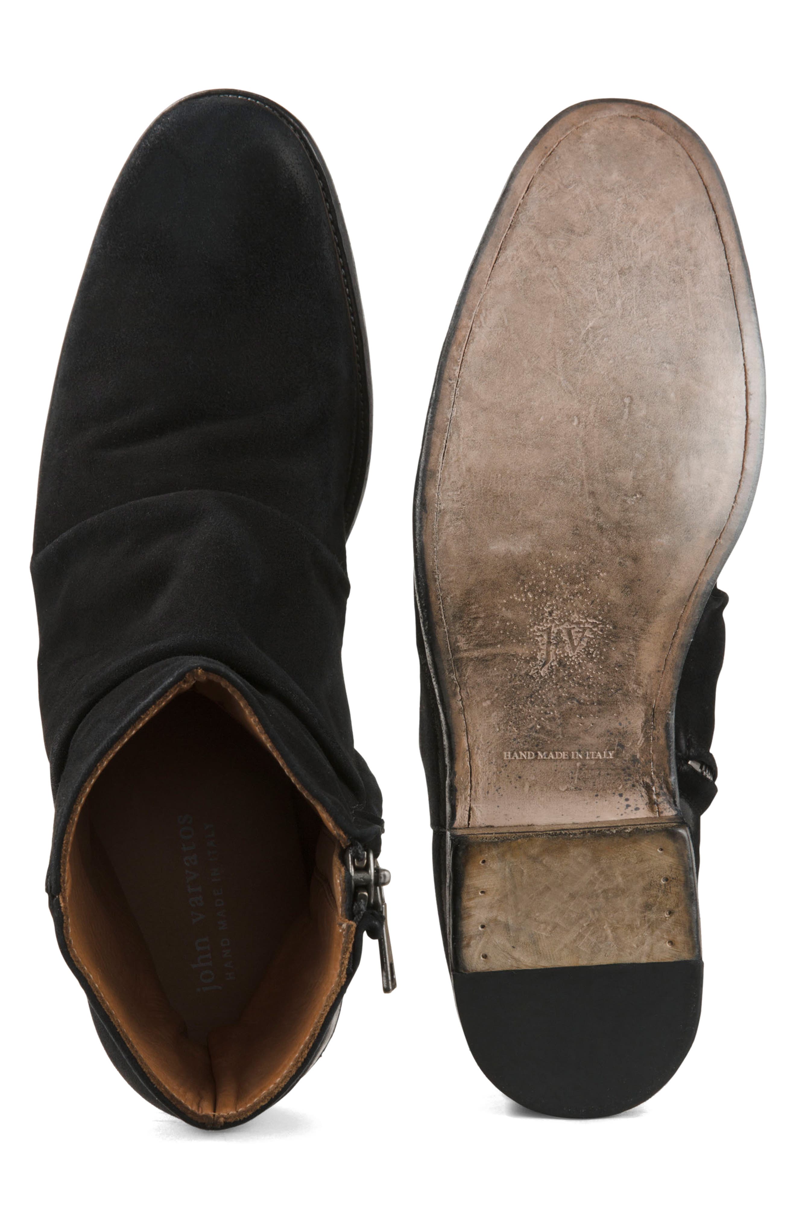 John Varvatos Morrison Sharpei Boot, Alternate, color, Black