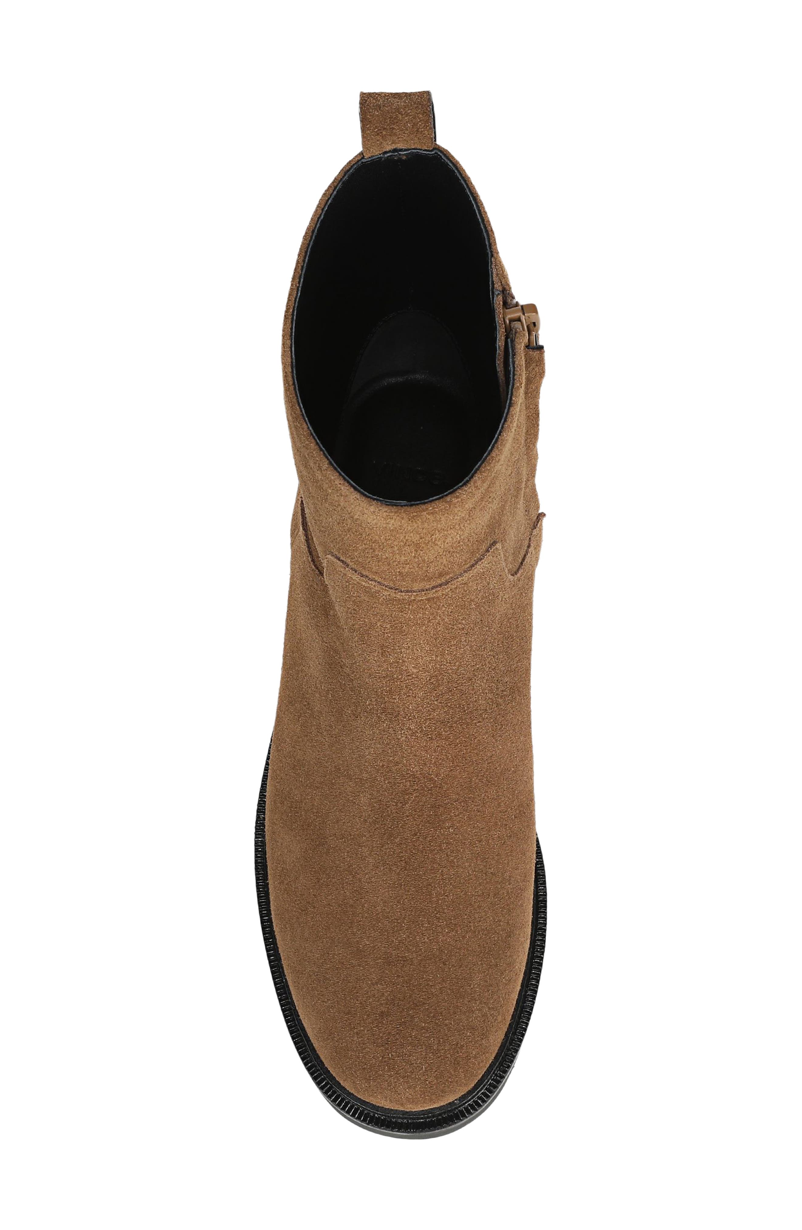 Sidney Lug Sole Boot, Alternate, color, ELMWOOD LEATHER