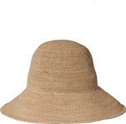 Janessa Leoné Teagan Raffia Bucket Hat