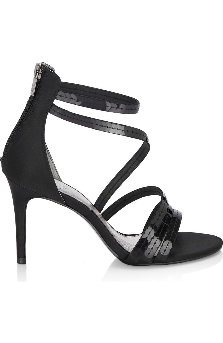 Adrianna Papell Alexi Sequin Strappy Sandal, Alternate, color,