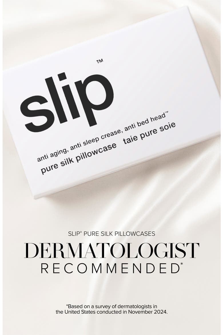 Pure Silk Pillowcase, Alternate, color, CHARCOAL