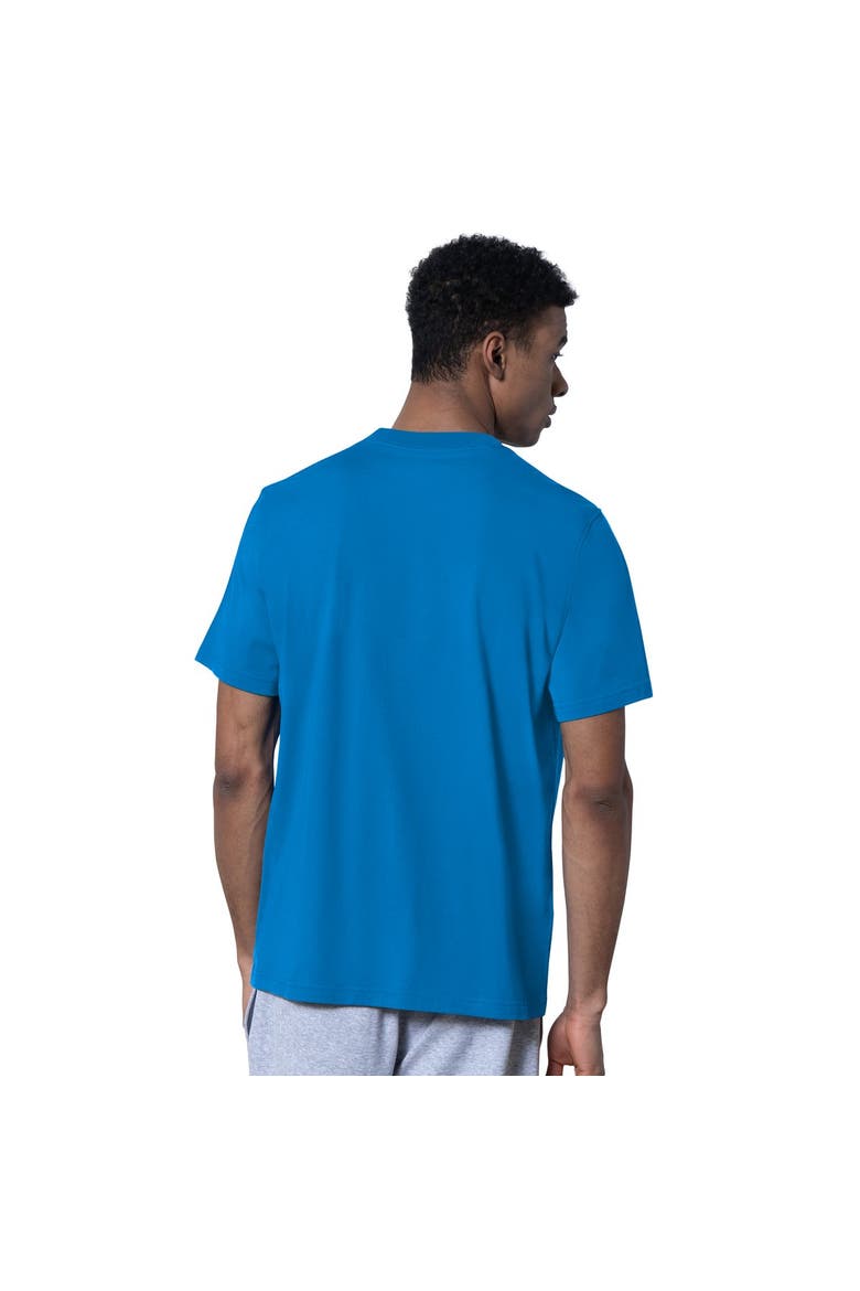 Men's Starter  Powder Blue/Heather Gray Los Angeles Chargers Two-Pack Logo T-Shirt Set, Alternate, color, Powder Blue