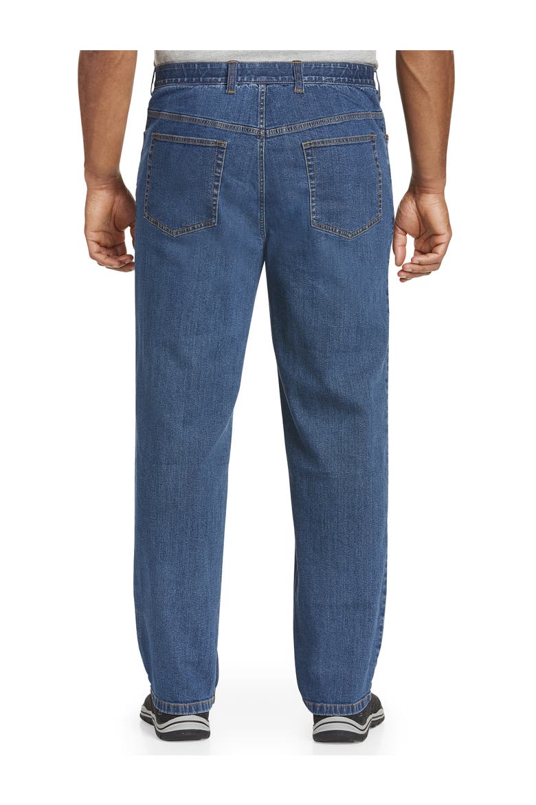Big & Tall Continuous Comfort Stretch Jeans, Alternate, color, DARK WASH