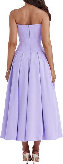 Lady Strapless Cocktail Dress