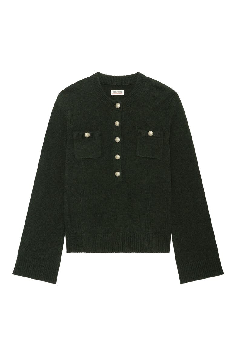 Lucala Wool & Cashmere Sweater, Alternate, color, GLOOM