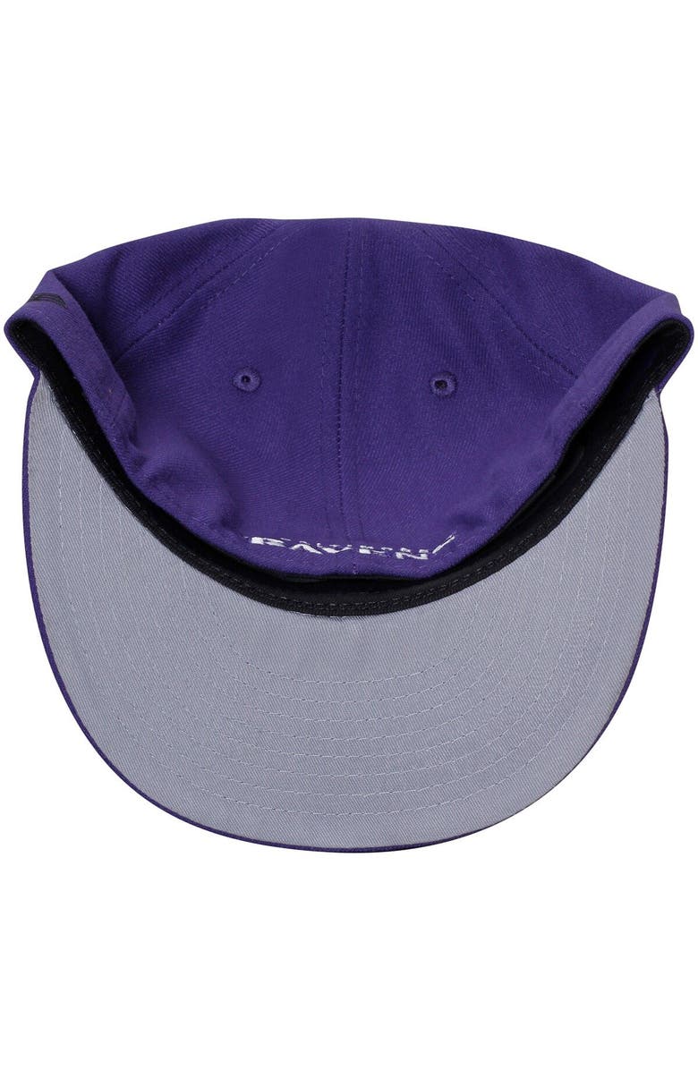 New Era Men's New Era Purple Baltimore Ravens Omaha 59FIFTY Hat, Alternate, color, Purple